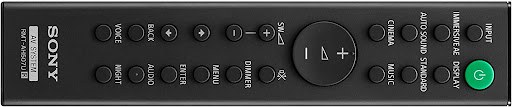 Sony HT-G700 slim remote